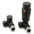 RE-VLV-MDLKC - Reina Modal Modern Thermostatic Corner Radiator Valve - Black RE-VLV-MDLKC - Reina Modal Modern Thermostatic Corner Radiator Valve - Black
